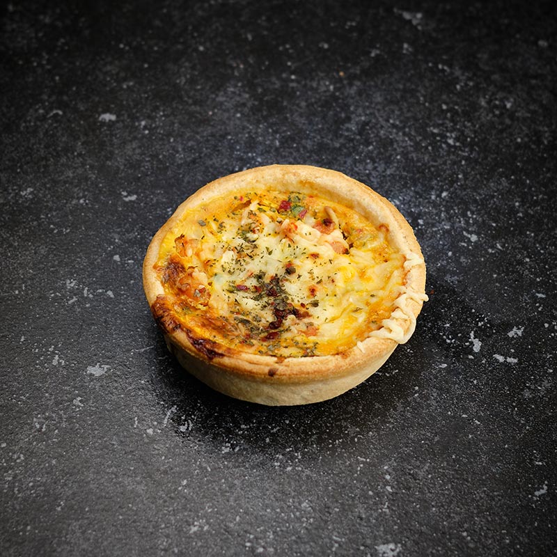 Miniquiche met garnalen